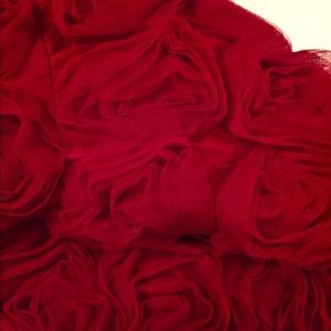 Red rose party dress GAP